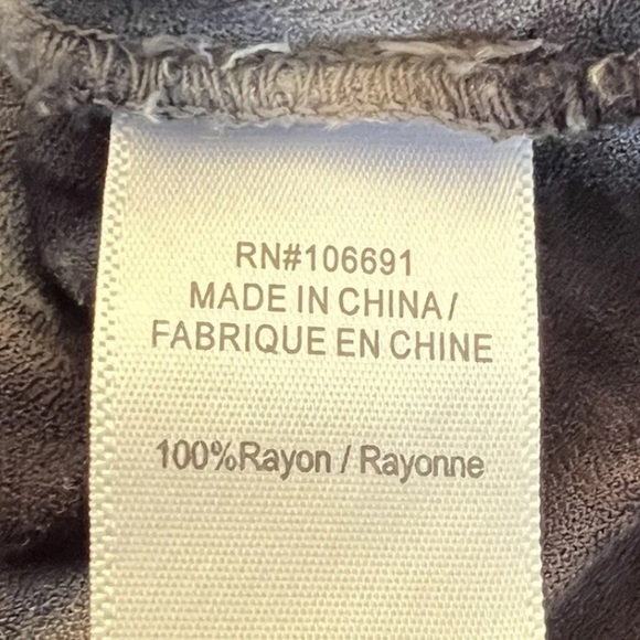 Young Fabulous & Broke Black and White Tie-Dye Cardigan - Picture 7 of 7